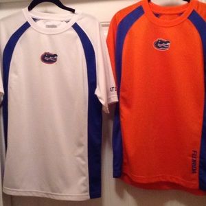 Two Florida Gator tees